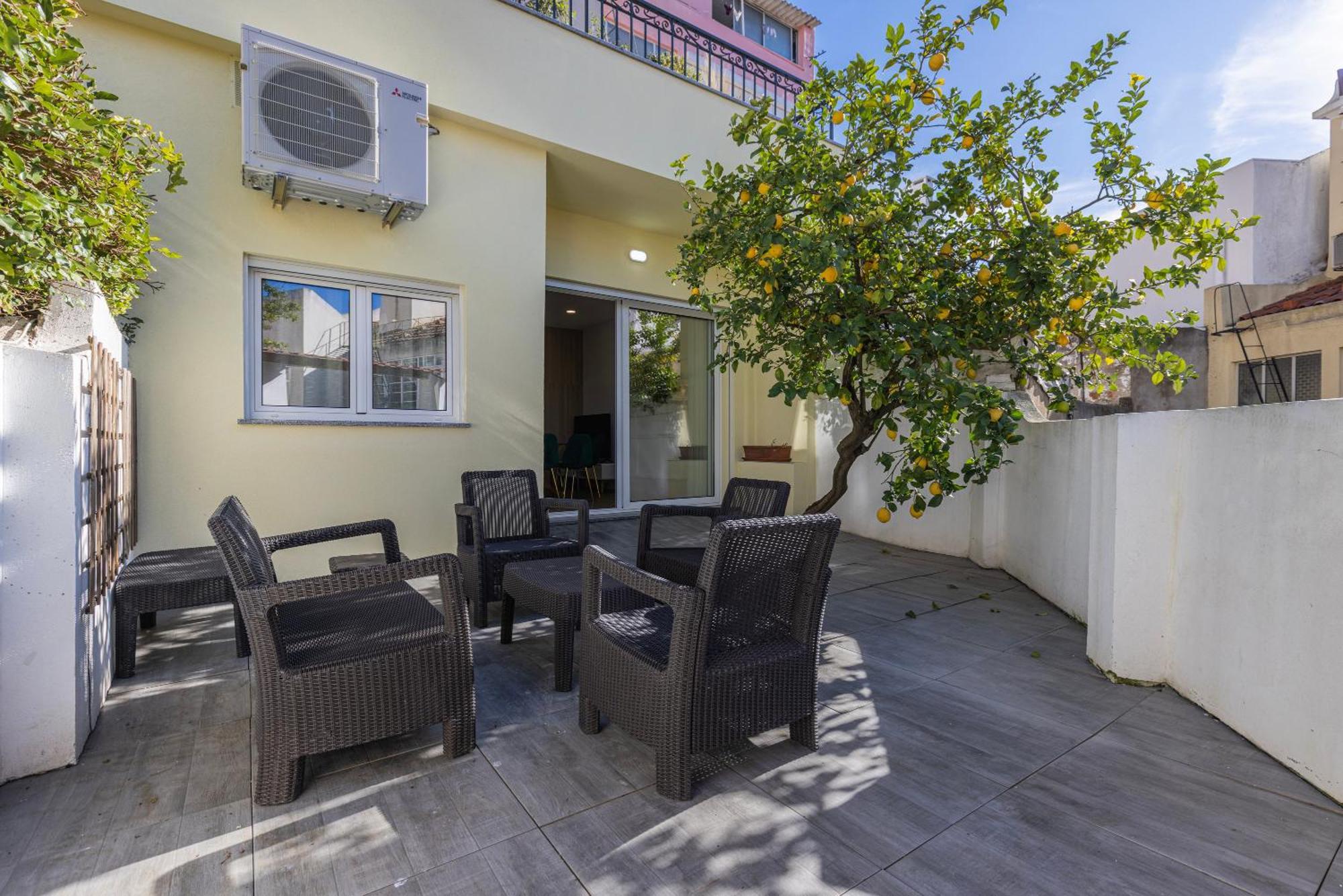 Apartamento Moderno Com Terraco Лиссабон Экстерьер фото